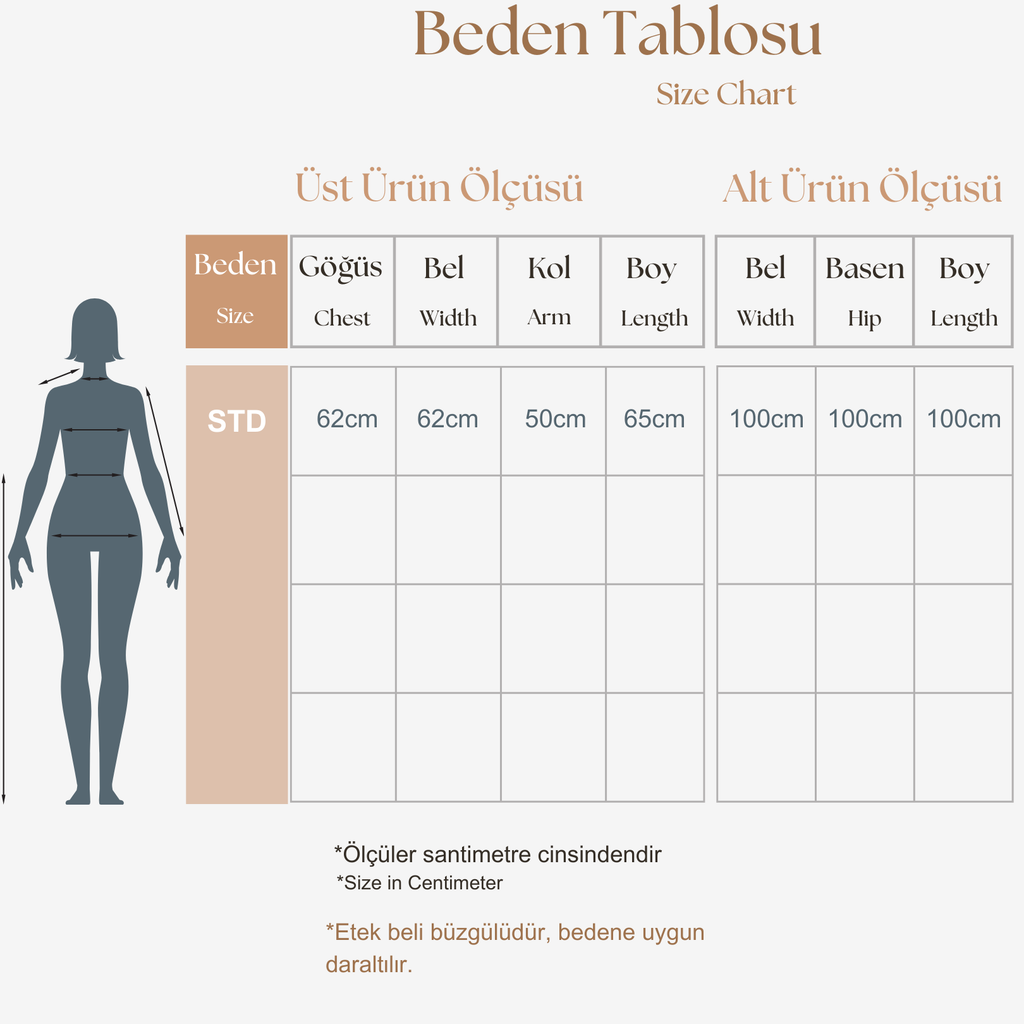 Noor Cupro Set mit gerafftem Rock olive