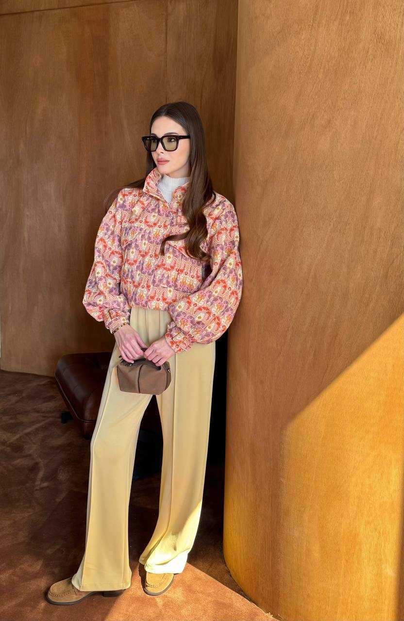 Soraya Jaquard Bomber Jacke