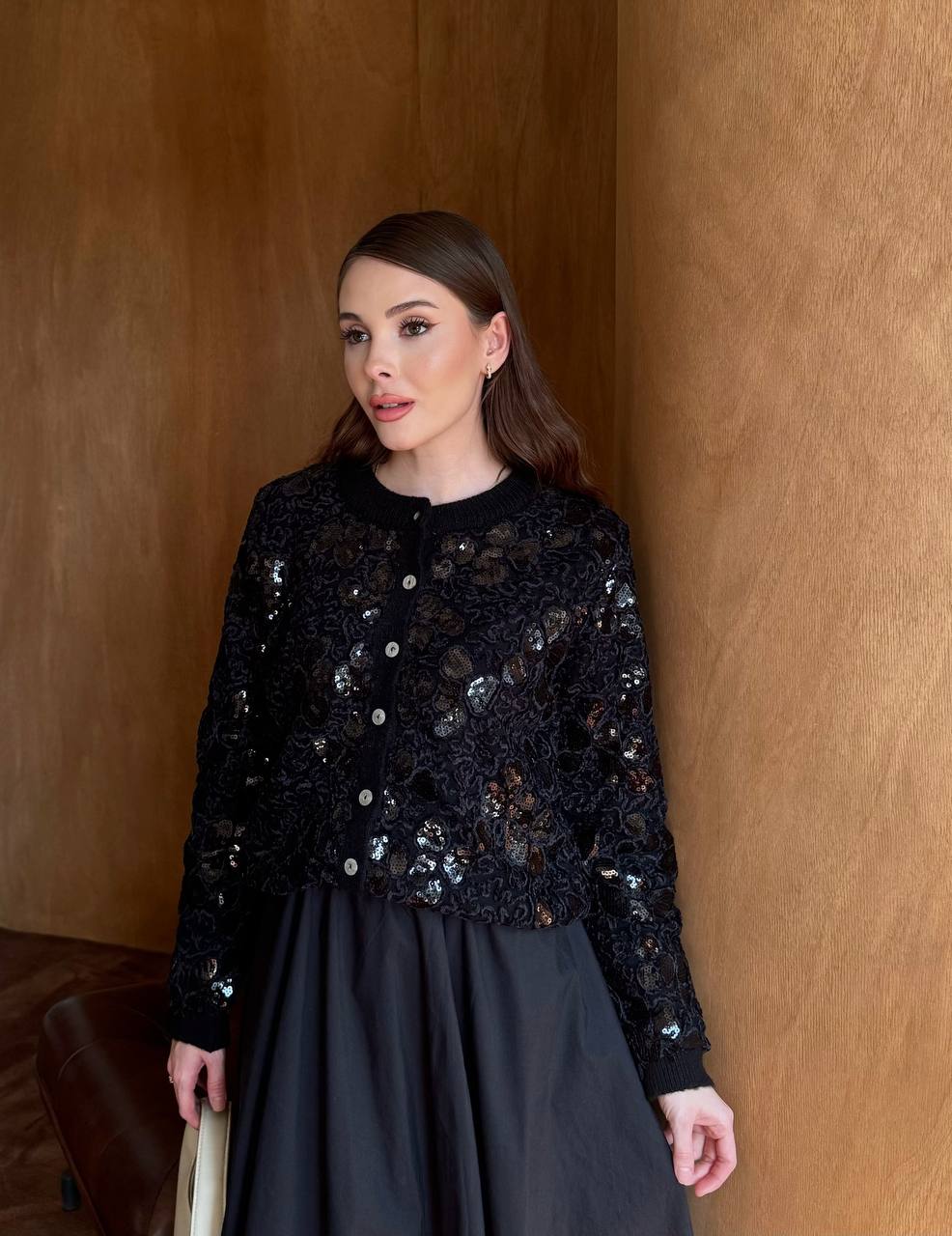 Amara Pailletten Jacke