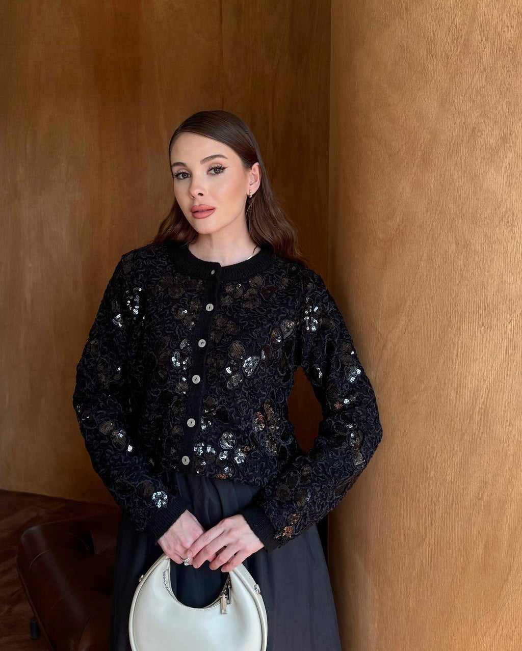 Amara Pailletten Jacke