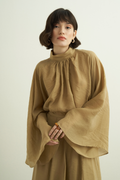 Lina Modest Viskose Set Olive mit Maxi Rock