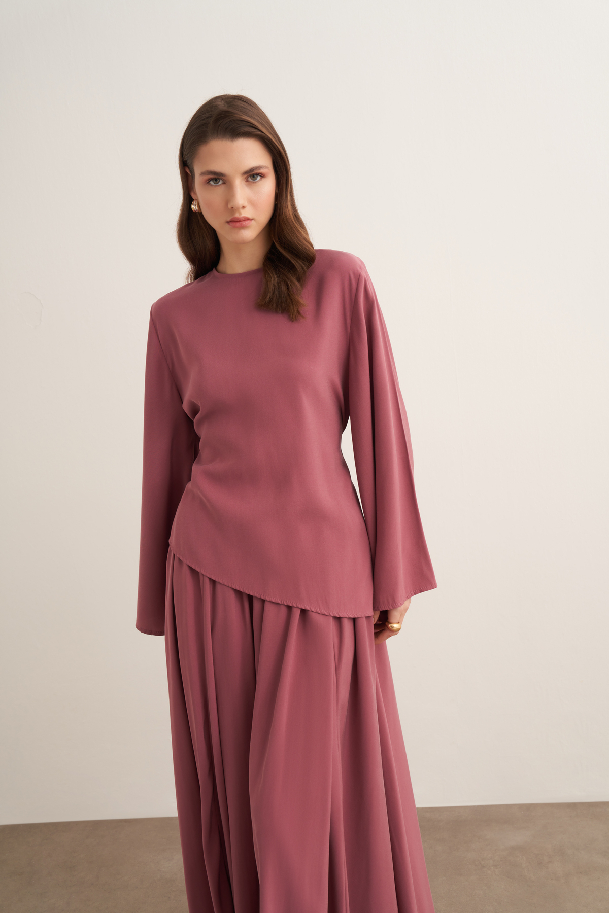 Modest Damen Set Elegant mit Maxi Rock