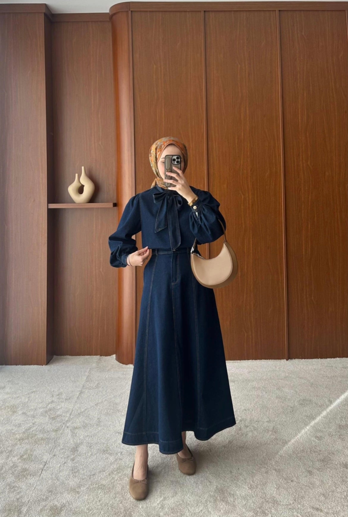 Maxi rock Zweiteiler hijab modest