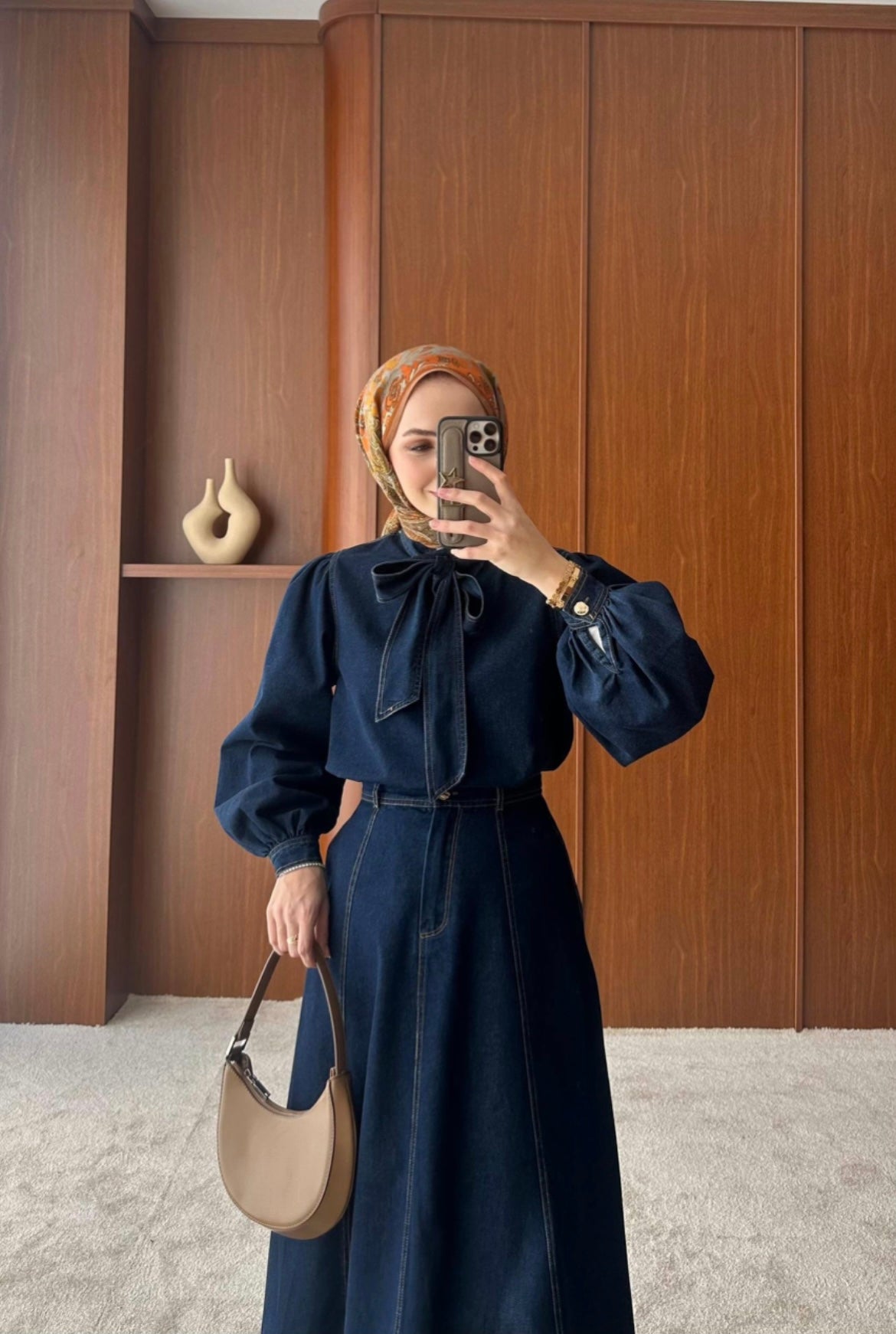 Maxi rock Zweiteiler hijab modest