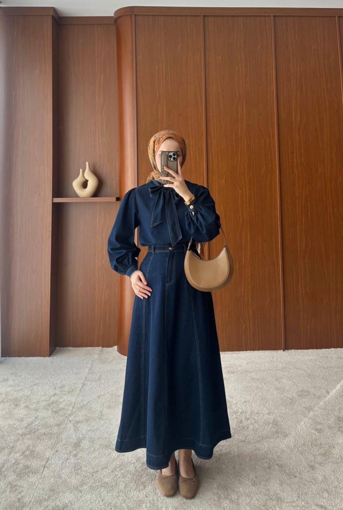 Maxi rock Zweiteiler hijab modest
