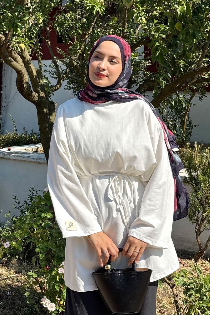 Nora Basic Oversized Long Shirt