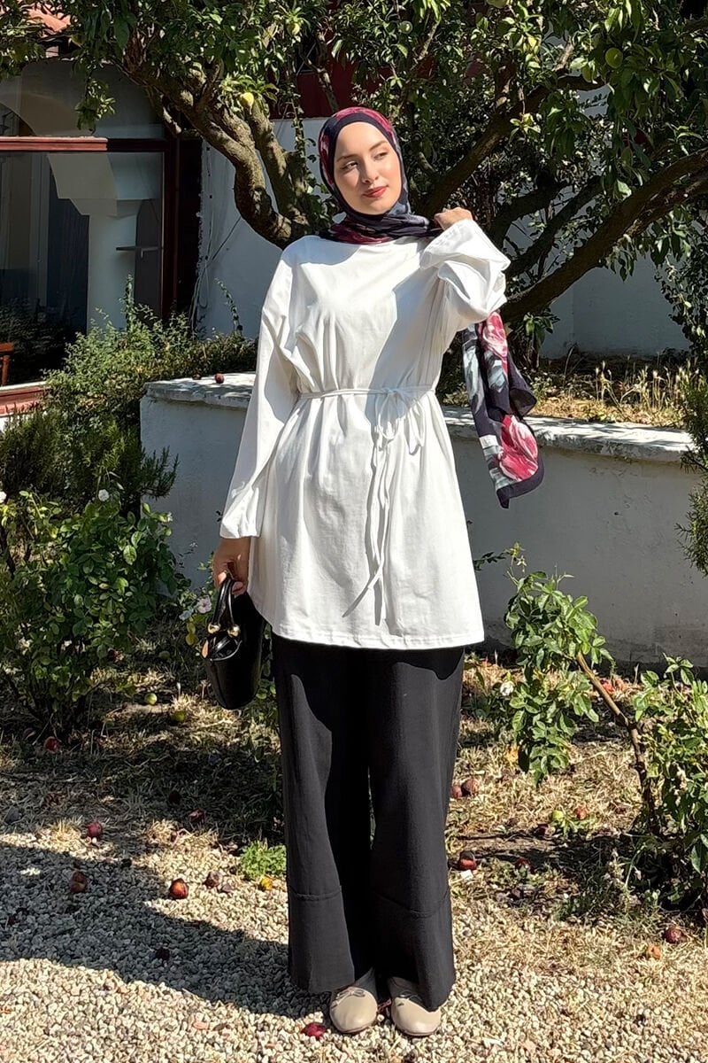Nora Basic Oversized Long Shirt