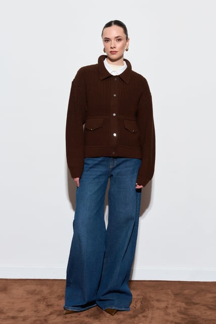 Talia Cable Knit Cardigan