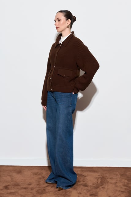 Talia Cable Knit Cardigan