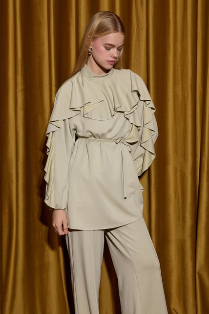 Selya Set mit Volants