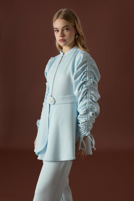 Lina Zweiteiler Scuba Set mit Tunnelärmeln